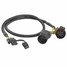 4-Way Flat Trailer Wiring Harness T-Connector for Vehicles with USCAR Plug, 55384, 118384, 41154