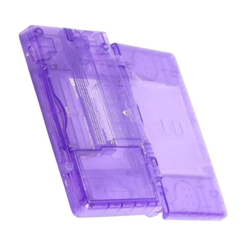 Full Housing Shell for  NDS Lite/NDSL Case Cover Button Screen Len Screws Kit Clear Transparent DIY Shell C 2