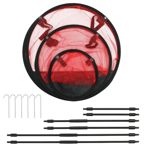 Chipping Net Set Portable Practice  for Backyard & Indoor Training Collapsible Training Net