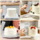 Cake Spatula Set Cake Scraper Double Sided Patterned Pastry Comb Smoother Cake Decorating Tools 4