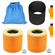 Textile Filter Bags Wet and Dry Foam Filter HEPA Filter for MV1 WD1 WD2 WD3 Vacuum Cleaner Vacuum Cleaner Parts