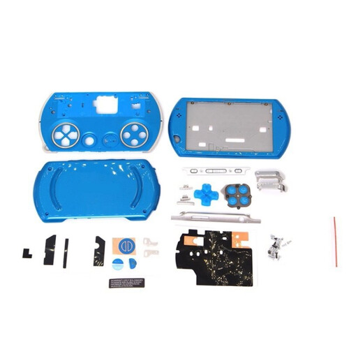 Replacement Case with Buttons Sticker Kit for  PSP GO Game Console Accessories B
