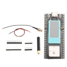 ESP32 LoRa GPS Tracker Developmen Board Wireless Tracker Development Board 863-928MHz for Vehicle Bike Kids Pet Car