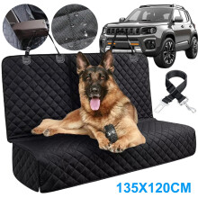 Coussin de voiture pour animaux, 135x120 cm, tissu Oxford imperméable et résistant aux rayures, pour chiens et chats