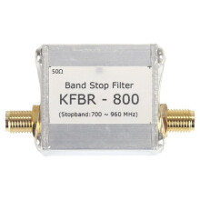 KFBIR-800 700-960MHz Bandstopfilter Vangt Interferentie op van Draadloze Communicatie 800 900M Signal SMA-F
