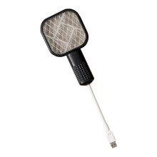 2-w-1 USB Zapper na Owady z UV Światłem Ładowalna Elektryczna Lampa na Komary Rakieta do Biwakowania w Domu A