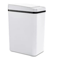 Bathroom Touchless Trash Can 12L Automatic Motion Sensor Rubbish Can Electric Garbage Bin for Kitchen, Living Room, RV B