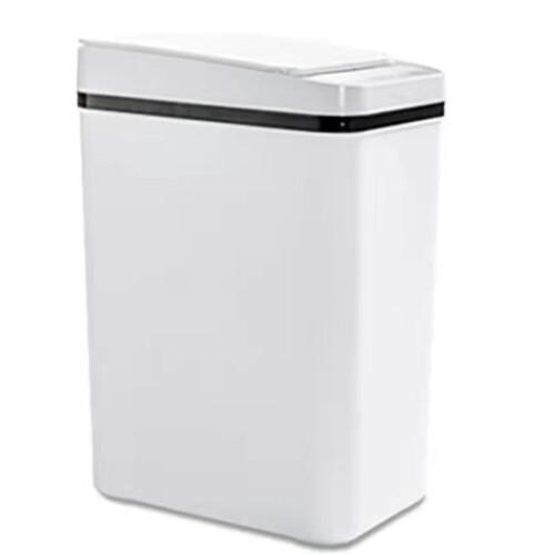 Bathroom Touchless Trash Can 12L Automatic Motion Sensor Rubbish Can Electric Garbage Bin for Kitchen, Living Room, RV B