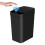 Bathroom Touchless Trash Can 12L Automatic Motion Sensor Rubbish Can Electric Garbage Bin for Kitchen, Living Room, RV B 2