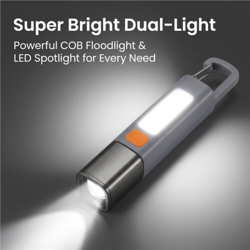 2Pcs Super Bright LED Flashlight Portable Strong Lighting Flashlamp with Telescopic Focus Camping Hanging Flashlights