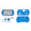 Replacement Case with Buttons Sticker Kit for  PSP GO Game Console Accessories B 4
