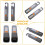 2Pcs Super Bright LED Flashlight Portable Strong Lighting Flashlamp with Telescopic Focus Camping Hanging Flashlights 7