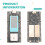 ESP32 LoRa GPS Tracker Developmen Board Wireless Tracker Development Board 863-928MHz for Vehicle Bike Kids Pet Car 7