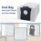 Replacement Accessories Kit Compatible for  X60 Ultra / X60 Max Ultra Robot Vacuum 23pcs 7