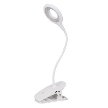 LED Desk Lamp Clip Type USB Charging with Built in Lithium Battery Touch Dimming 3 Modes Learning Reading Table Lamp