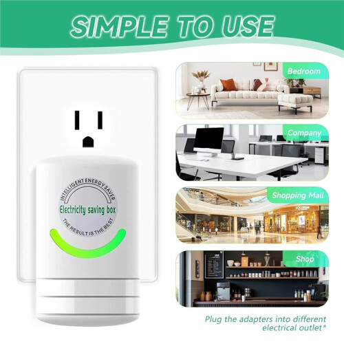 Upgraded Stopwatt   -  Saver for Home & Office, 90V-250V, 28KW Power Factor Correction EU 2