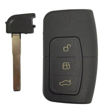 3M5T-15K601- 1698112  Key FCC Keyless Go 433MHz 4D63/4D83 Chip PN for  Mondeo Focus C-Max  2005-