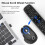 2.4G BT Dual Mode Backlit Remote with Air Mouse 44 Keys IR Learning RF Remote for Android TV Boxs  TV PC Projector 2