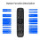 2.4G BT Dual Mode Backlit Remote with Air Mouse 44 Keys IR Learning RF Remote for Android TV Boxs  TV PC Projector 10