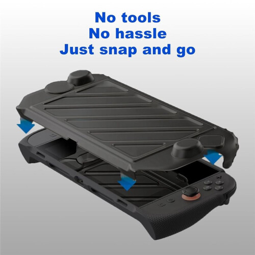1PCS Protective Cover Bundle for   2, Hard Shell Case with Textured Grip , Full Handheld Protection 1