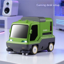 New Desktop Series Remote Control Vacuum Cleaner Decompression Cleaning Vehicle Sanitation Vehicle Birthday Toy Gift A