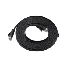 Ultratunn Platt Cat6 Ethernet-Kabel CAT6E Platt Gigabit Ethernet-Kabel RJ45 Ethernet-Kabel RJ45 UTP LAN-Patchkabel 10M