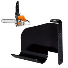 Wall Mount Chainsaw Holder - Metal Electric Chainsaw Storage Organizer for Garage and Shed