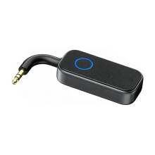 Audio Adapter Bluetooth6.0 2-in-1 Wireless Audio Receiver 3.5mm Aux for Cars TV Speakers Stereo Systems & Headphones