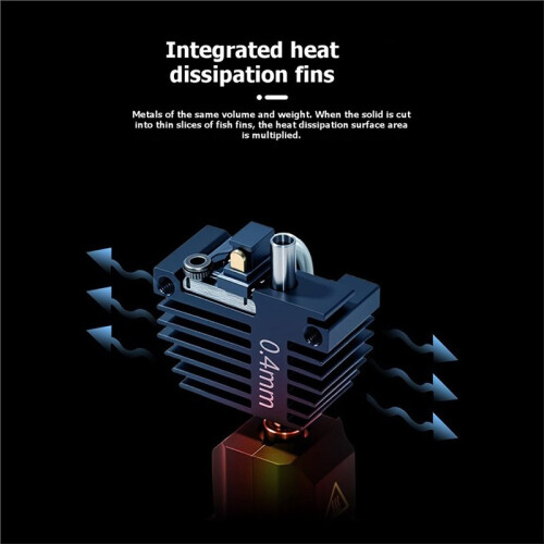 Hotend Kit for Flashforge Creator 5/Creator 5 Pro Nozzle Assembly C5/C5 Pro Extruder Hotend 3D Printer Parts 0.4MM 2