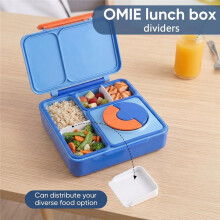 Set van 3 Bento-Boxverdelers voor Omie Lunchboxen, Herbruikbare Inzetstukken Om Eten en Snacks Te Organiseren