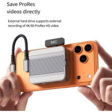 Magnetic M.2 NVMe SSD Enclosure Type-C Expansion Dock 10Gbps PD Fast Charging 4K@60Hz External SSD