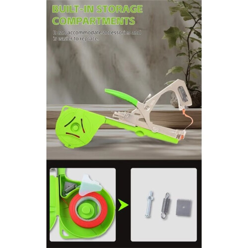 Labor-Saving Plant Tying Machine, Hedge Branch-Tying Machine for Grape Vine Cucumber Multifunctional Branch-Tying Tool 2