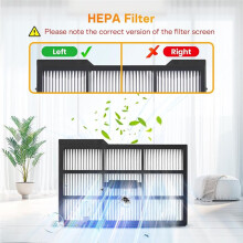 Replacement Kits for  E25 Omni / E28 Omni Robot Vacuum, Accessories Main Side Brush Hepa Filter Mop Cloth,Dust Bag