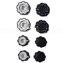 4pair 2-Way Radio Channel & Power Volume Knob for PD Series Walkie Talkies