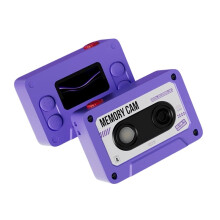 1080P Retro Cassette Tape Camera Campus Student Digital Camera Thumb Camera Can Take Photos and Video Recorder