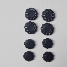 4pair 2-Way Radio Channel & Power Volume Knob for PD Series Walkie Talkies