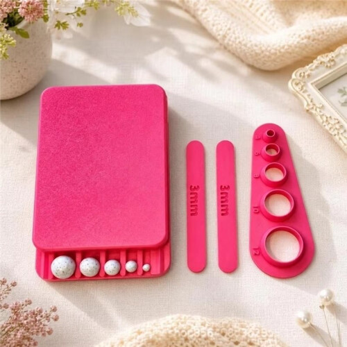 4-12mm Diameter Polymer Clay Bead Roller Multi Size Uniform Round Shape Clay Bead Maker Multi  Bead Shaping Tool 2