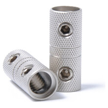 2 Stuks Audio-Stroomkabel, Kabelboom, Verlengstuk, 4GA 4 Gauge Ingangs-/Uitgangsdraadadapter, Connector, Koppeling