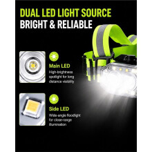 Night Sport LED Reflective Safety Harness Rechargeable Flashing Light Adjustable Reflective Vest for Walking Biking