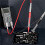 Replaceable Multimeter Test Probe Set Piercing Tips Test Leads Kit for Auto Repair Digital Multimeter Testing 2