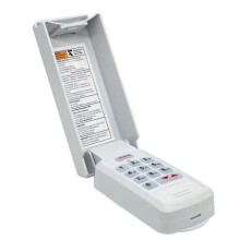 Teclado Inalámbrico para Puerta de Garaje, Reemplaza GK-R 37332R OKP-BX, Teclado de Entrada Sin Llave Retroiluminado e Impermeable para Abridor de
