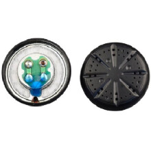 15,4 mm Platta Hörlurar Högtalarenhet DIY Grafenmembran Sånghörlurar Element för Sång och Instrument 2 St