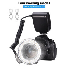 RF-550D Macro LED  Flash for  for  for  DSLR Camera Flash FC-100 Light(with 8 Adapter )
