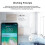Tuya WIFI  Water Leak Sensor Water Overflow Level Detector Security Alarms System Flood Leakage Sensor 5