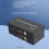 20  -Kompatibler Glasfaser-USB-KVM-Extender-Video-Transmitter-Receiver über SC-Glasfaserkabel-Extender mit US-Stecker 3
