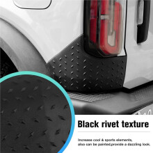 Front & Rear Corner Guards for Bronco 2021-2026 Corner Protector Anti Scratch Guards Accessories