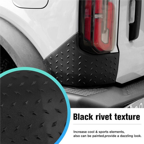 Front & Rear Corner Guards for  Bronco 2021-2026 Corner  Protector Anti Scratch Guards Accessories