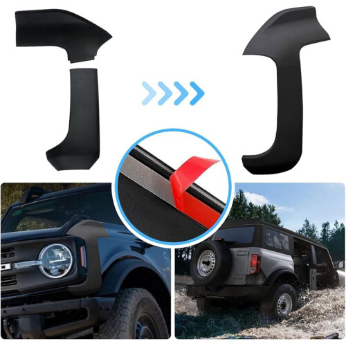 Front & Rear Corner Guards for  Bronco 2021-2026 Corner  Protector Anti Scratch Guards Accessories 2