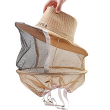 Beekeeper Anti Bee Hat Beehive Beekeeping Cowboy Hat Mosquito Bee Insect Net Face Protector Beekeeper Equipment