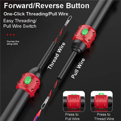Electrician Threading Aid Manual Wire Puller Conduit Wiring Tool Thread Puller Wall Pipe Assist Single Conduit Puller 1